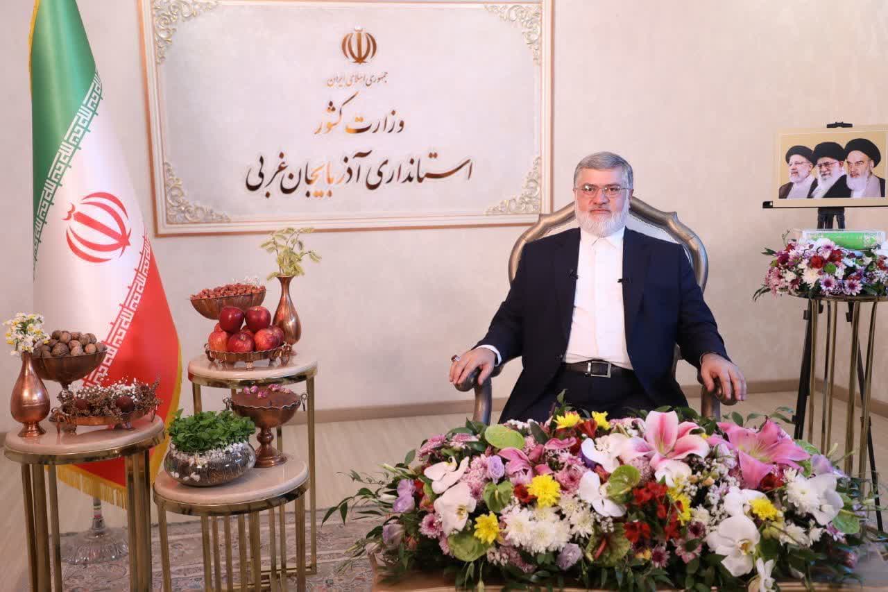 پیام تبریک محمد صادق معتمدیان استاندار آذربایجان‌غربی به مناسبت حلول سال جدید شمسی