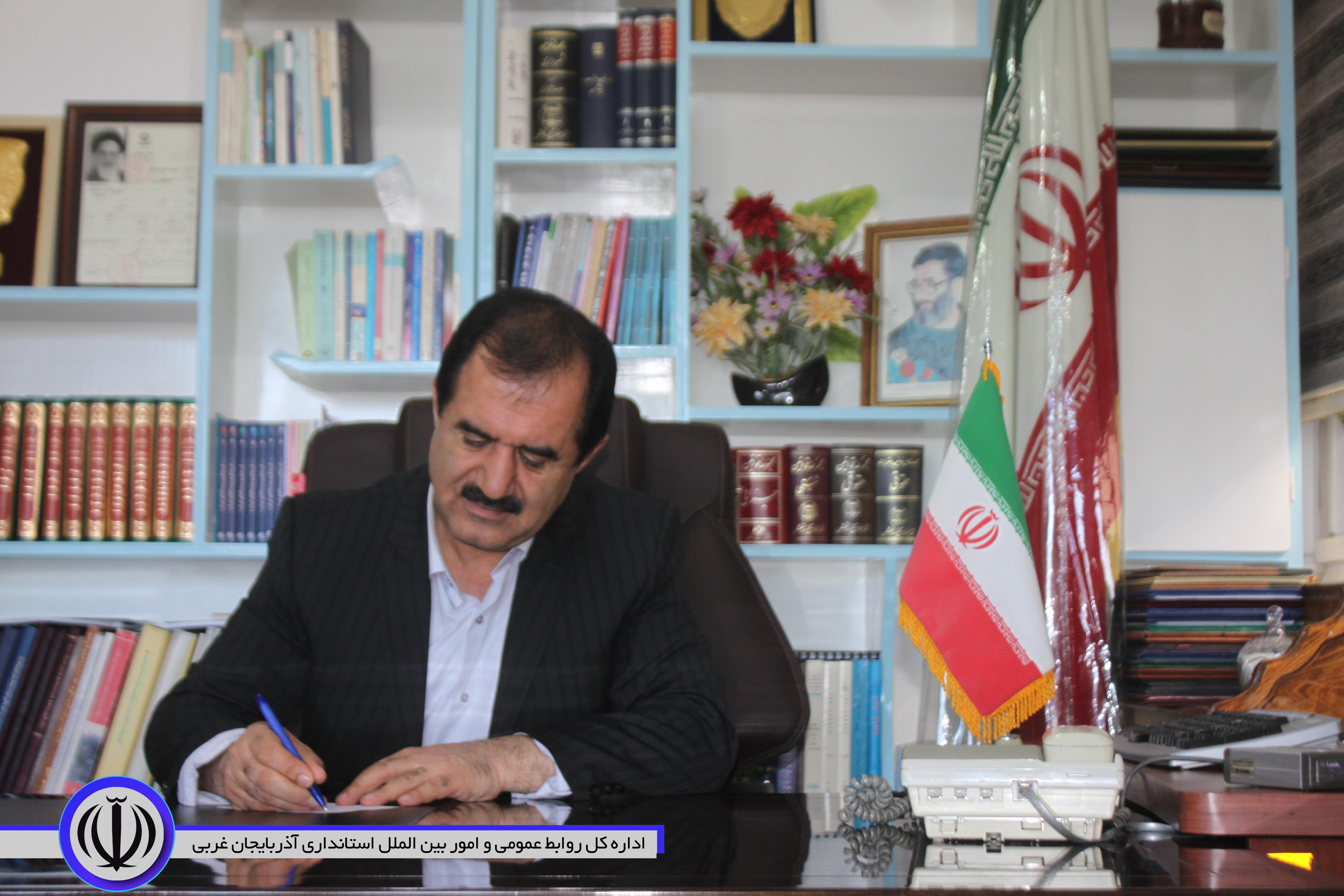 پیام فرماندار شهرستان نقده بمناسبت فرارسیدن نیمه شعبان و هفته سربازان گمنام آقا امام زمان(عج)