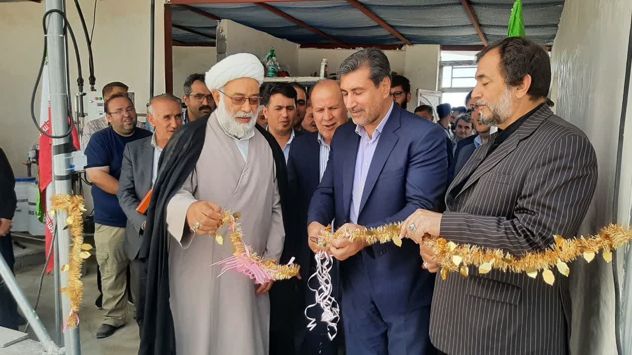 بهره برداری از طرح گلخانه تولید سیفی جات در شهرک گلخانه ای خلیفه لو