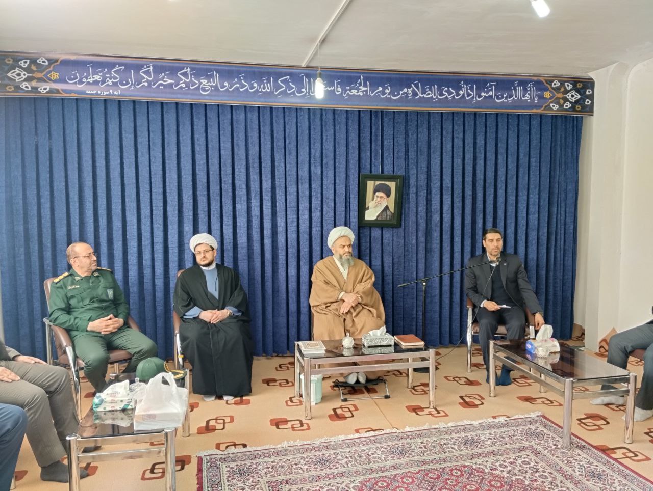 دیدار فرماندار شهرستان با ائمه جمعه شهرستان