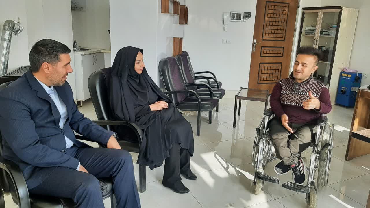 جامعه باید امکانات لازم جهت شکوفایی استعدادهای معلولین را فراهم نماید