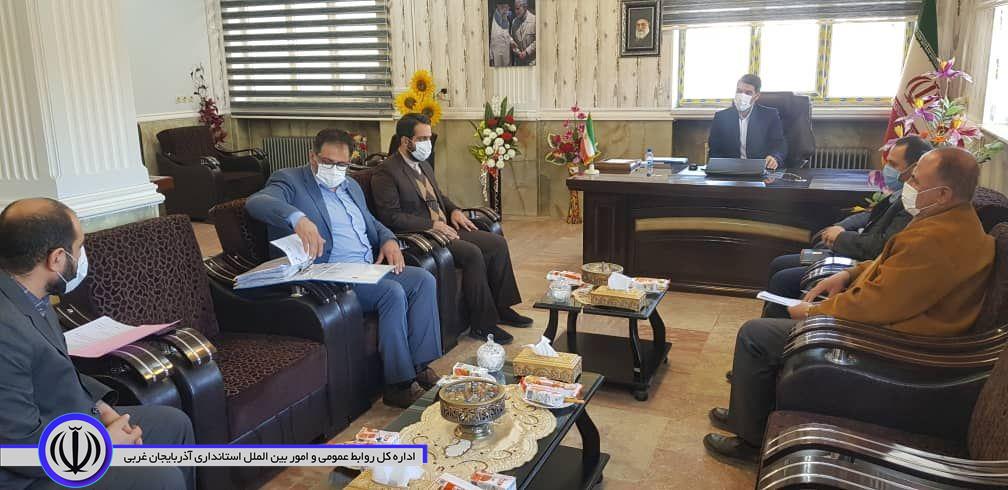 جلسه رسیدگی به مشکلات کشتارگاه خوش طبخ نقده برگزار شد