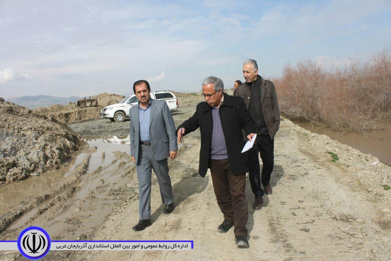بمنظور تسریع در تردد وسایل نقلیه پروژه کانی سیب در روستای ساخسی تپه راه دسترسی موقت ایجاد می شود