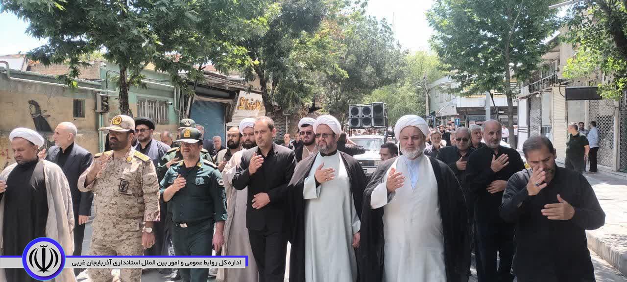مراسم عزاداری سالروز رحلت جانگداز حضرت امام خمینی(ره) در شهرستان نقده