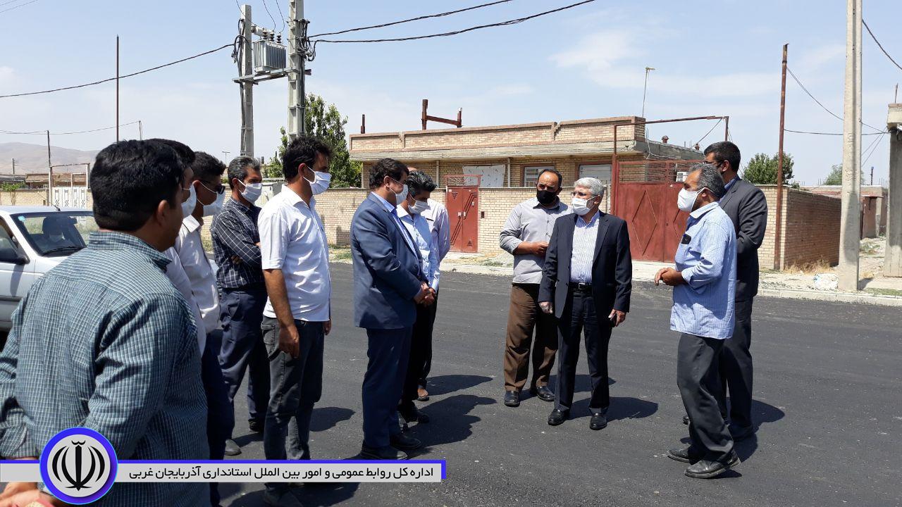 90 درصد از معابر روستای بیگم قلعه آسفالت شده است