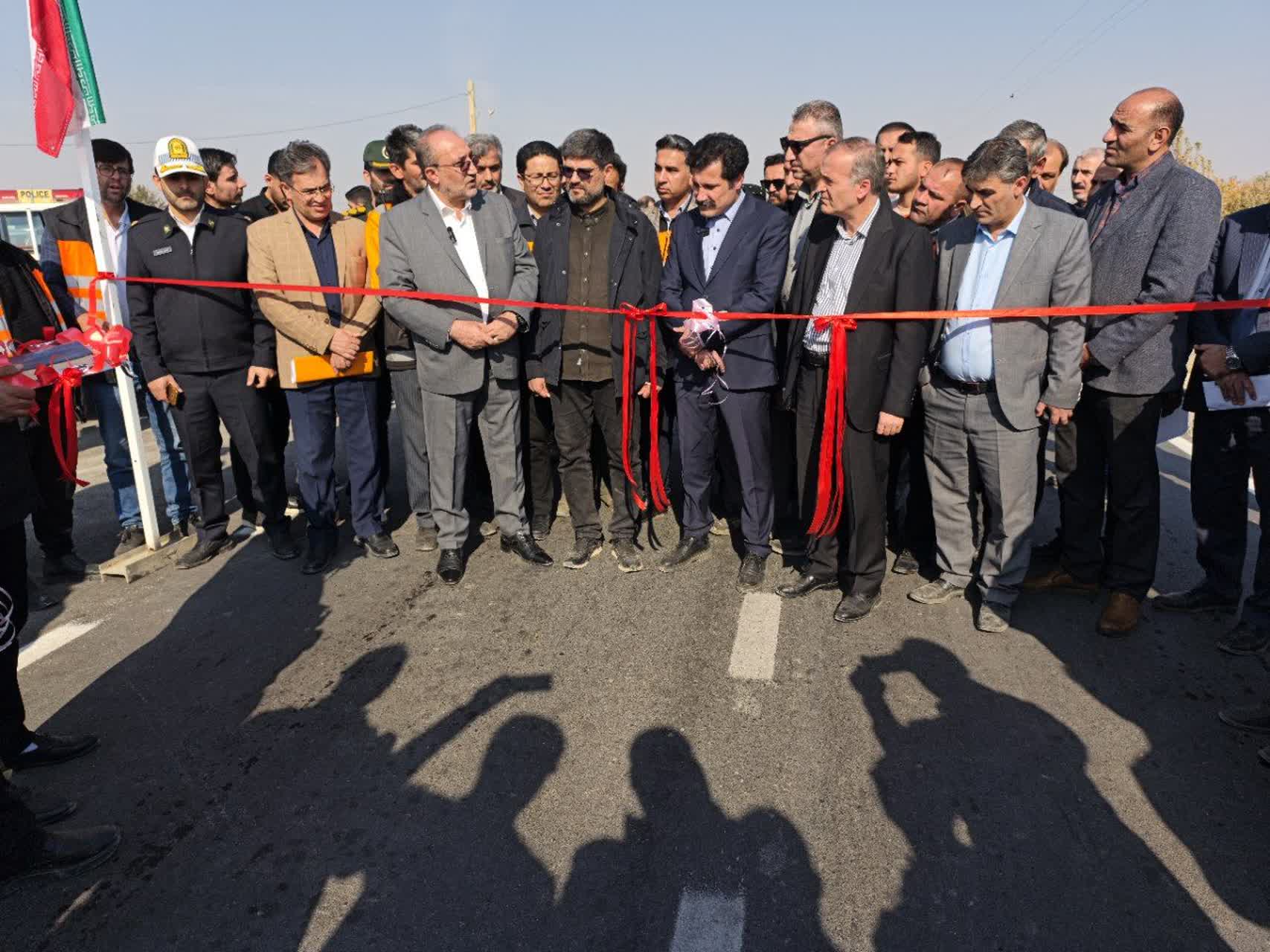 افتتاح پروژه بهسازی و اسفالت راه روستایی شریف الدین- بیگم قلعه با حضور معاون رییس جمهور