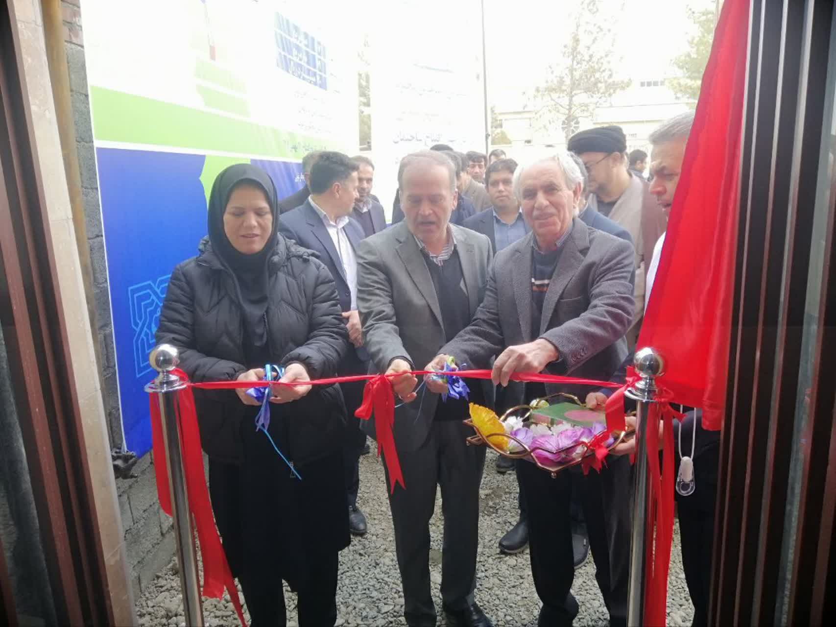 افتتاح ساختمان جدید بیمه سلامت شهرستان نقده همزمان با دهه مبارک فجر