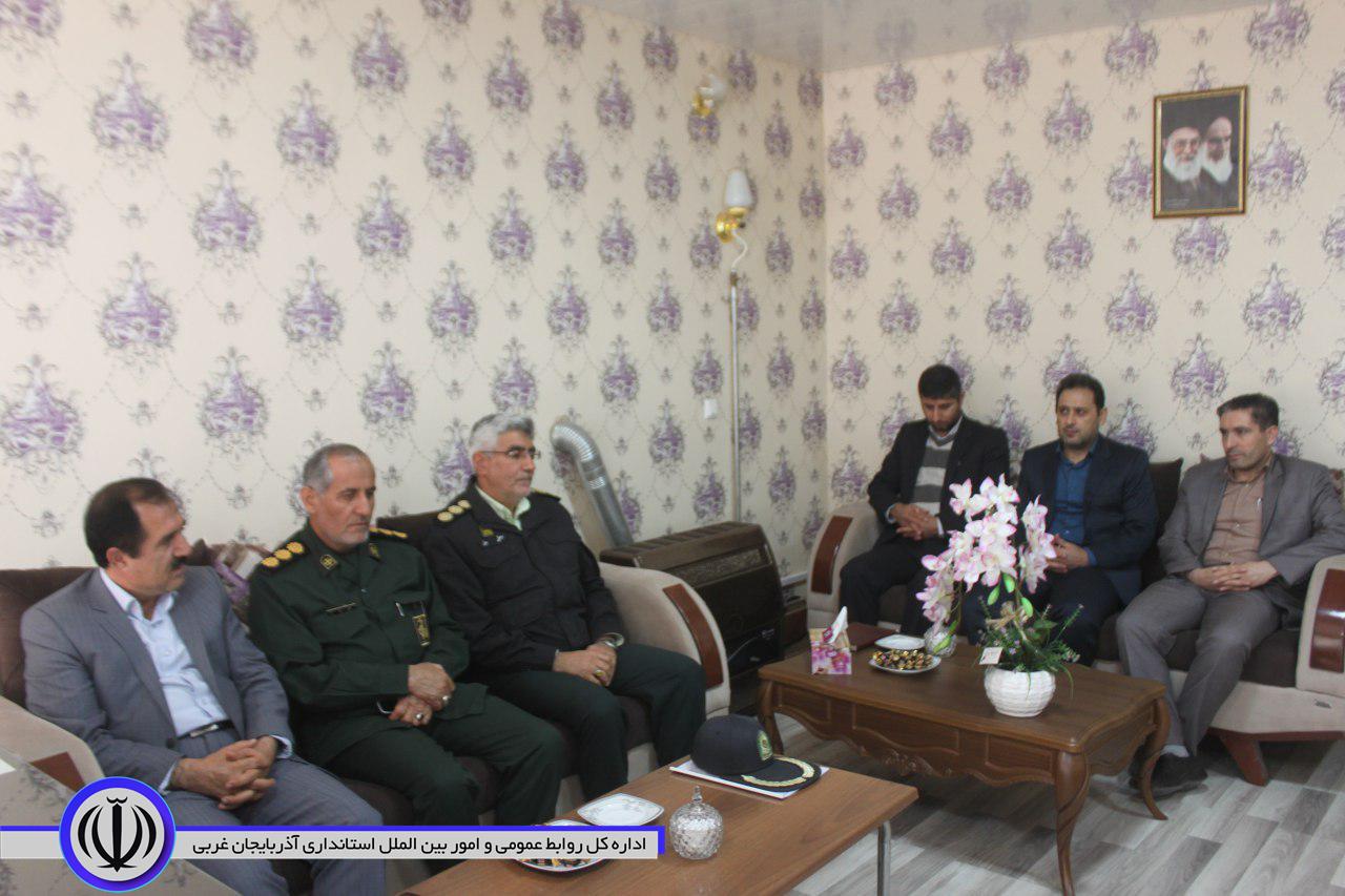 دیدار فرماندار نقده با دادستان جدید شهرستان