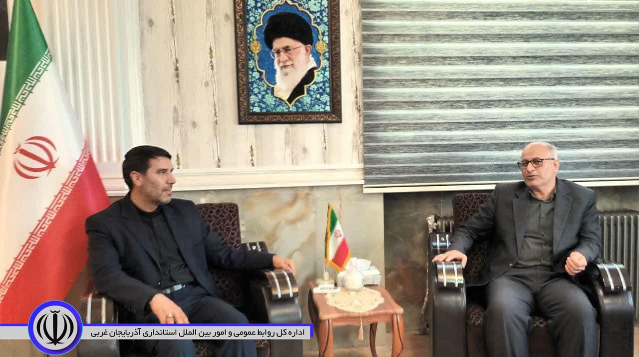 دیدار مدیرکل کمیته امداد امام خمینی(ره) استان آذربایجان غربی با فرماندار شهرستان نقده