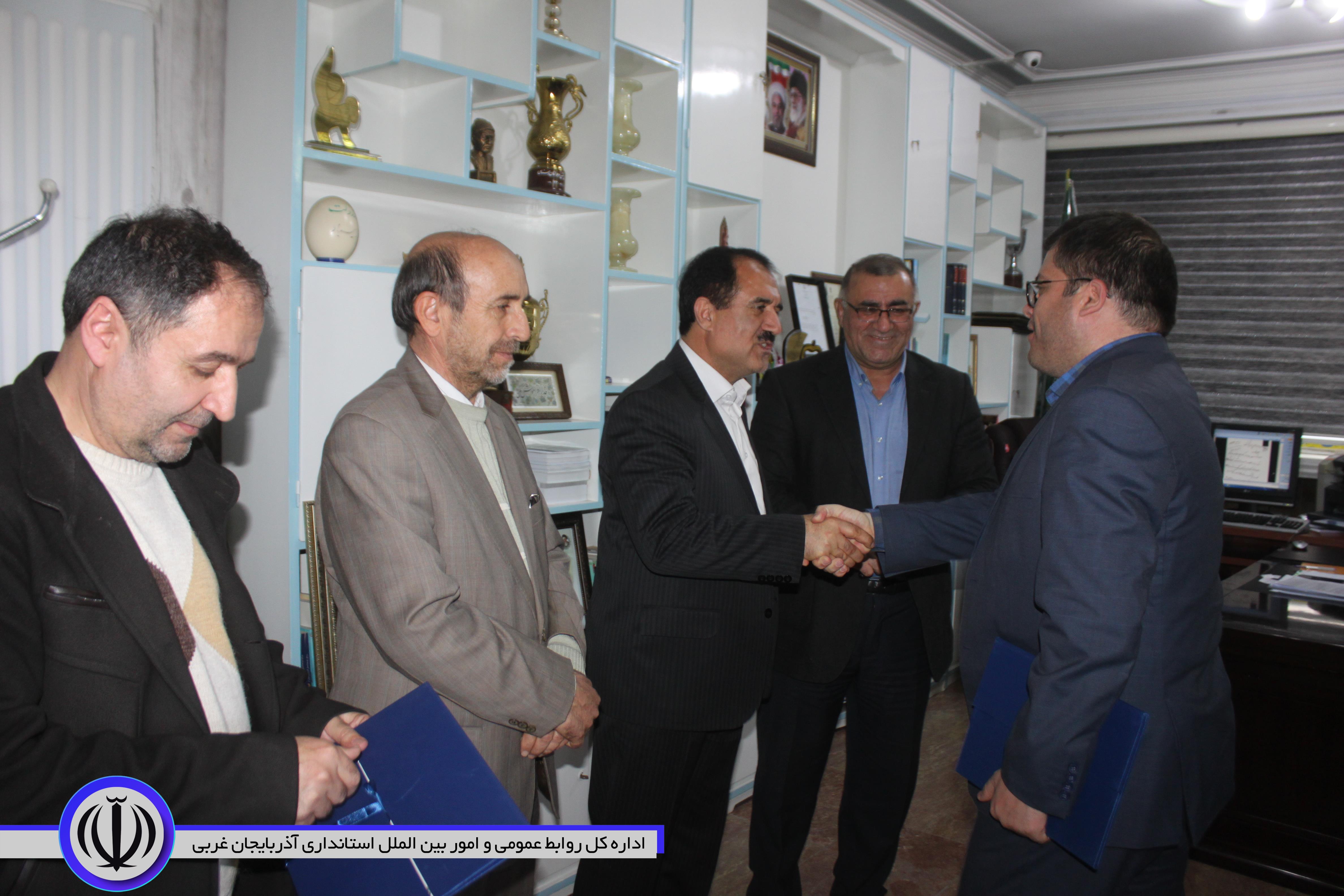 آیین تودیع و معارفه رئیس اداره دامپزشکی شهرستان نقده برگزار شد