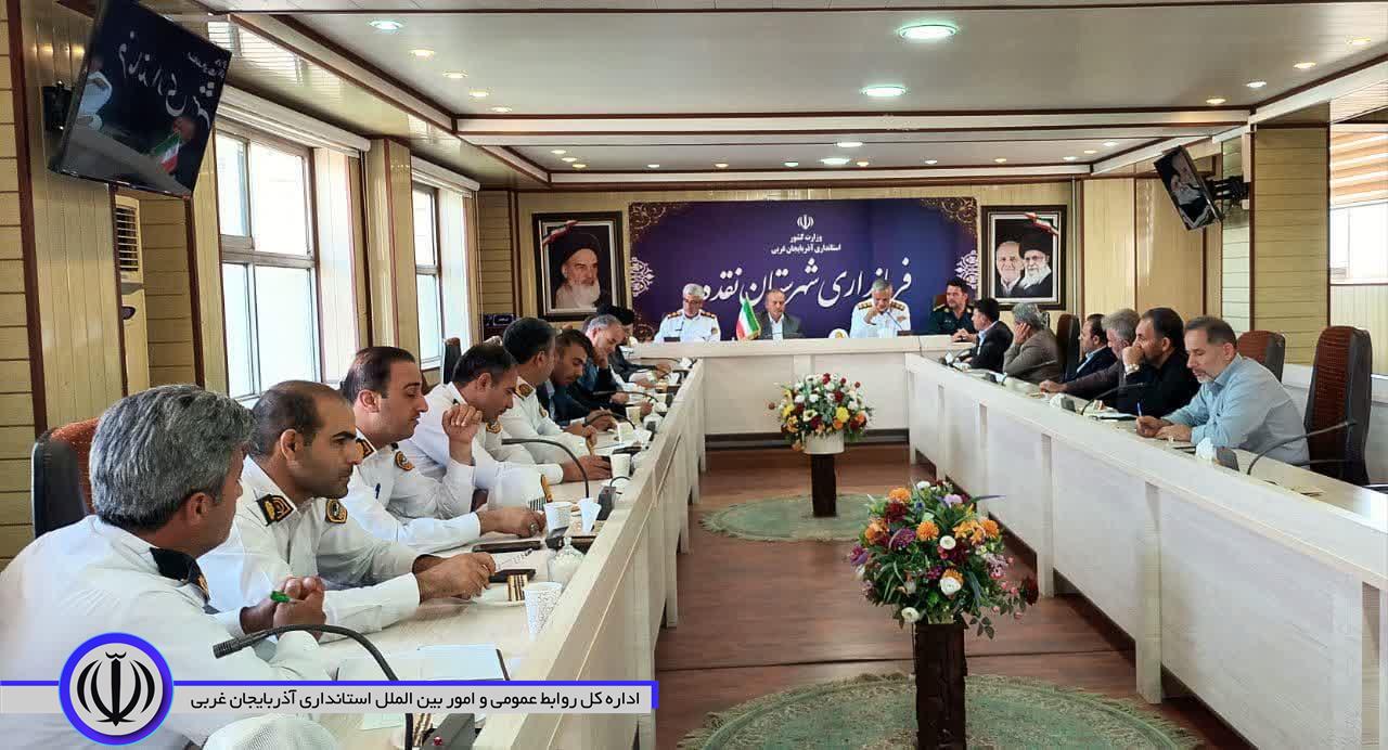 پنجمین جلسه شورای ترافیک شهرستان نقده در سال جاری با محوریت آمادهسازی زیرساختهای اربعین حسینی برگزار شد