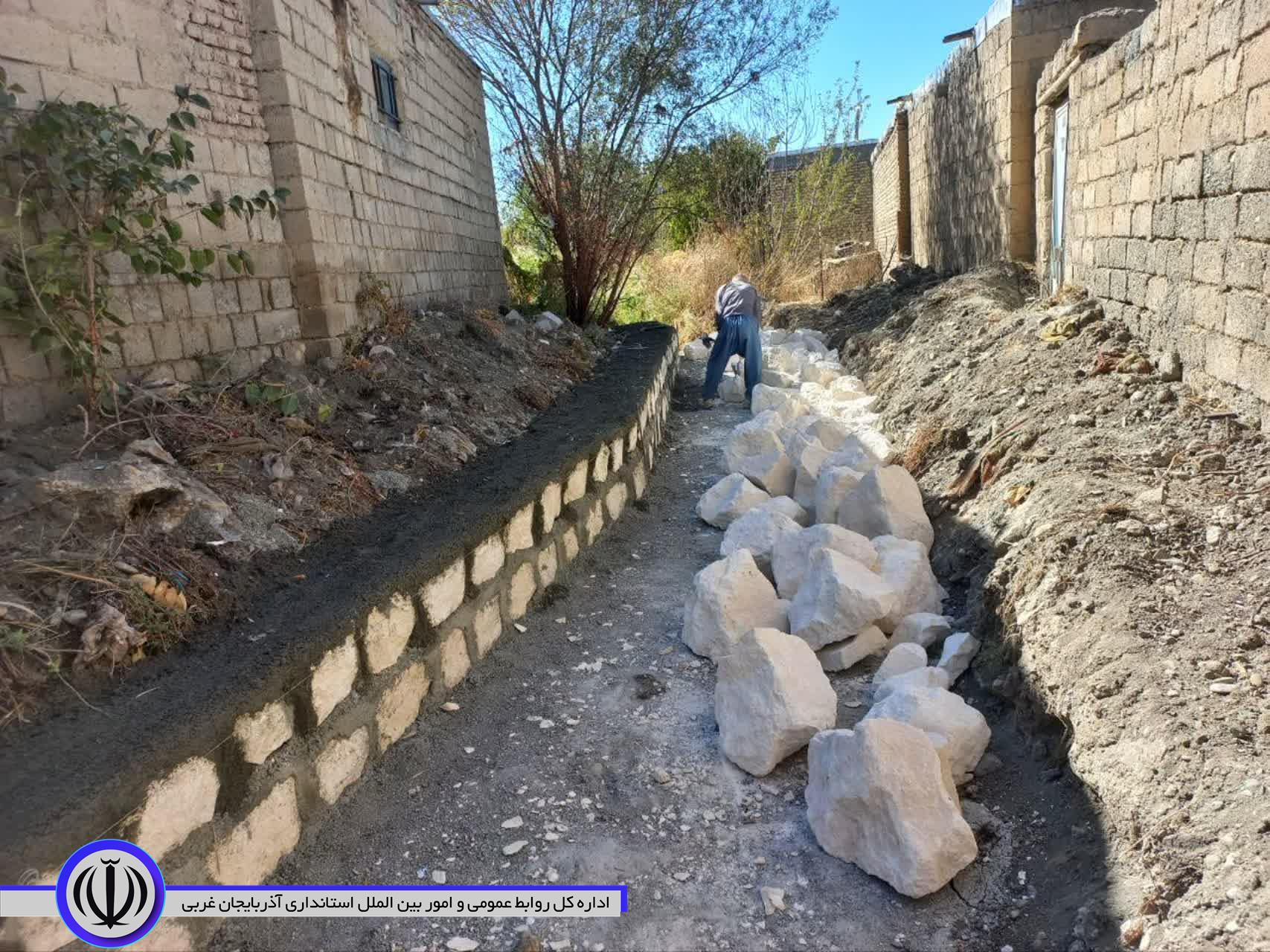 بازدید معاون فرماندار و بخشدار مرکزی از پروژههای عمرانی روستاهای بخش مرکزی نقده