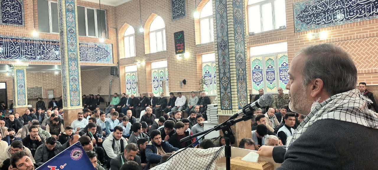 برگزاری همایش بزرگ بسیجیان شهرستان نقده بهمناسبت سالروز تشکیل بسیج مستضعفین