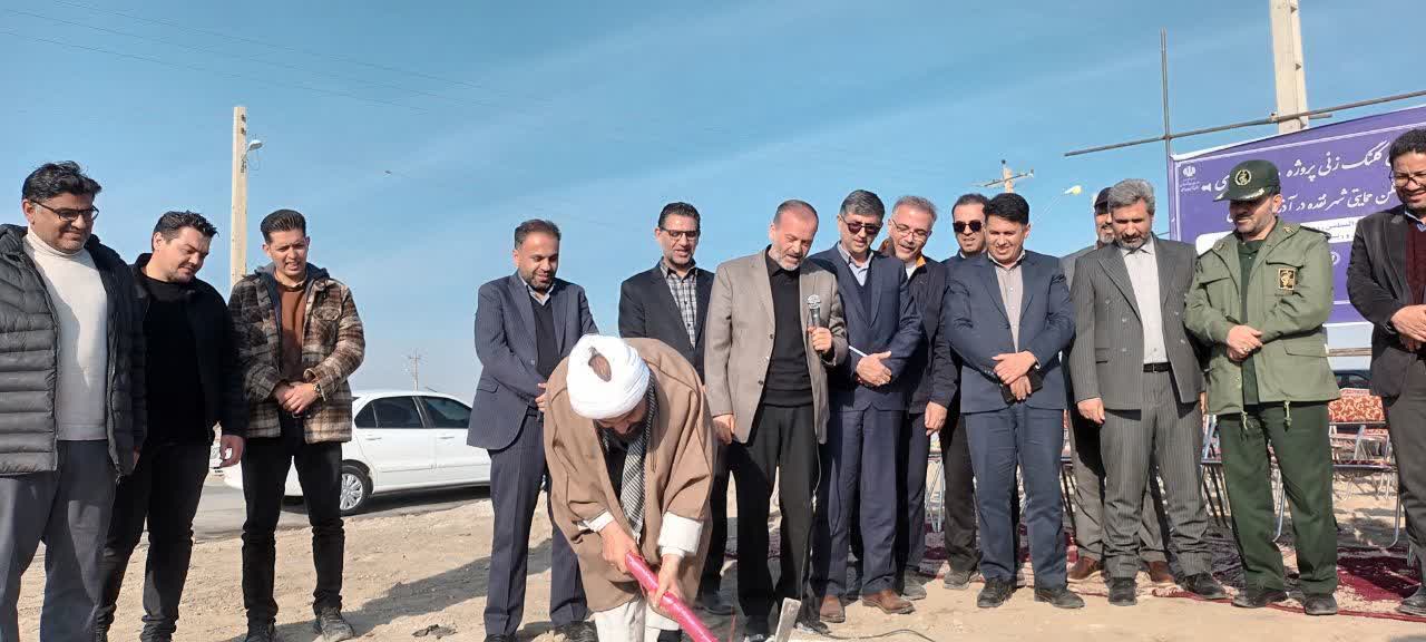 برگزاری آیین کلنگزنی پروژه احداث 310 واحد مسکن حمایتی و بهرهبرداری از طرح هادی 100 روستای آذربایجانغربی + تصاویر