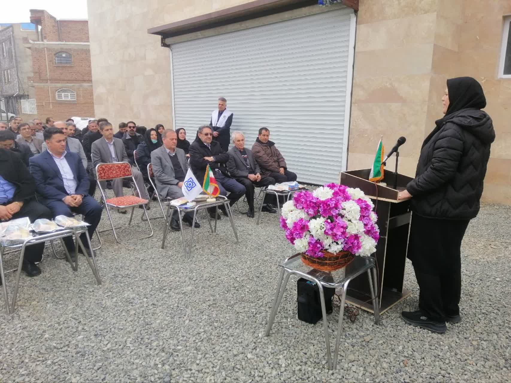 افتتاح ساختمان جدید بیمه سلامت شهرستان نقده همزمان با دهه مبارک فجر