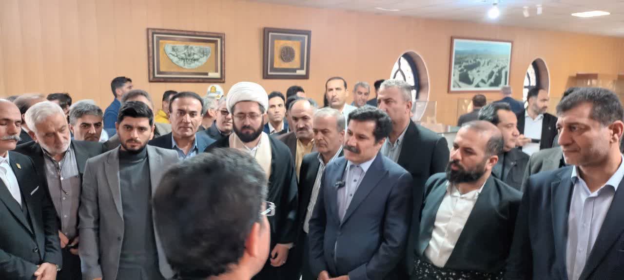 بازدید معاون رئیسجمهور از موزه پایگاه منطقه تاریخی حسنلو