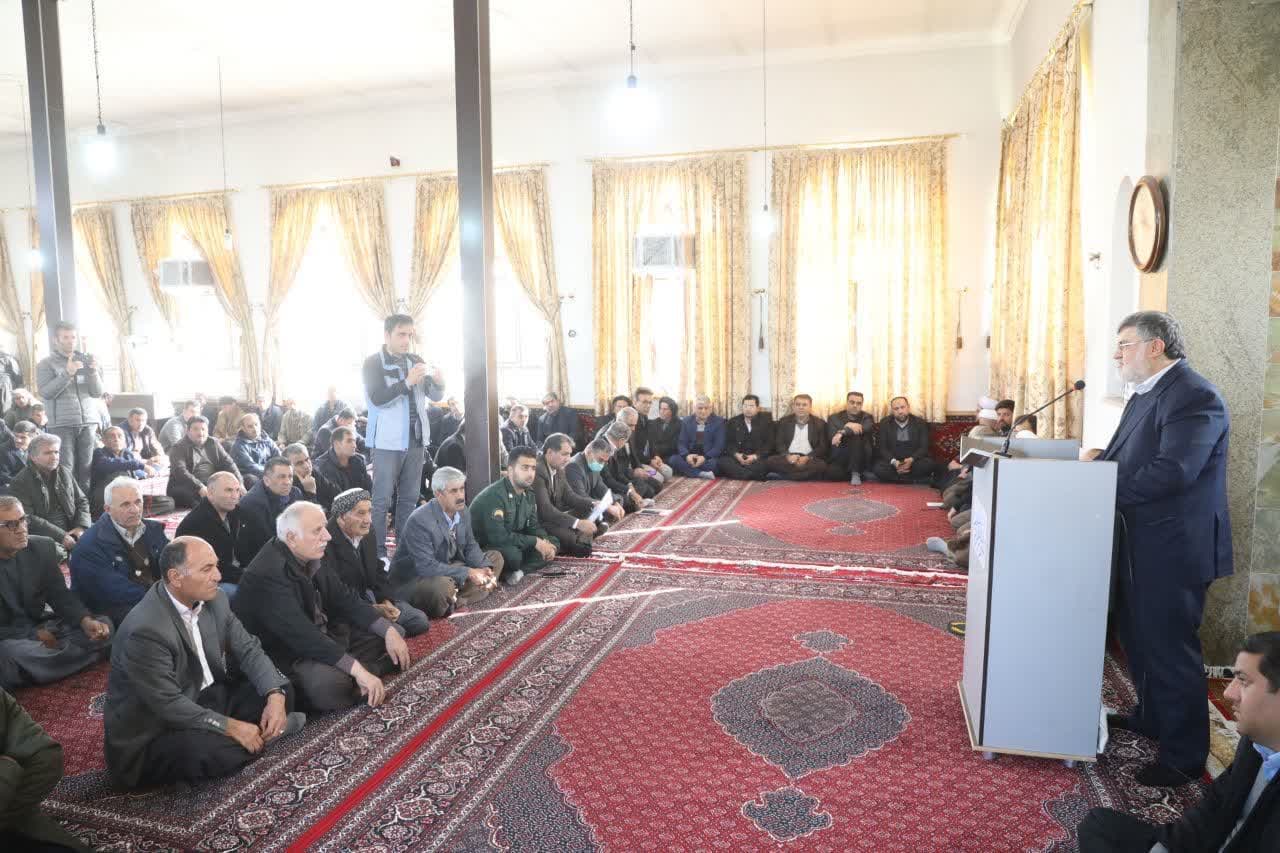 آلبوم تصویری / حضور استاندار آذربایجانغربی در روستای گل شهرستان نقده