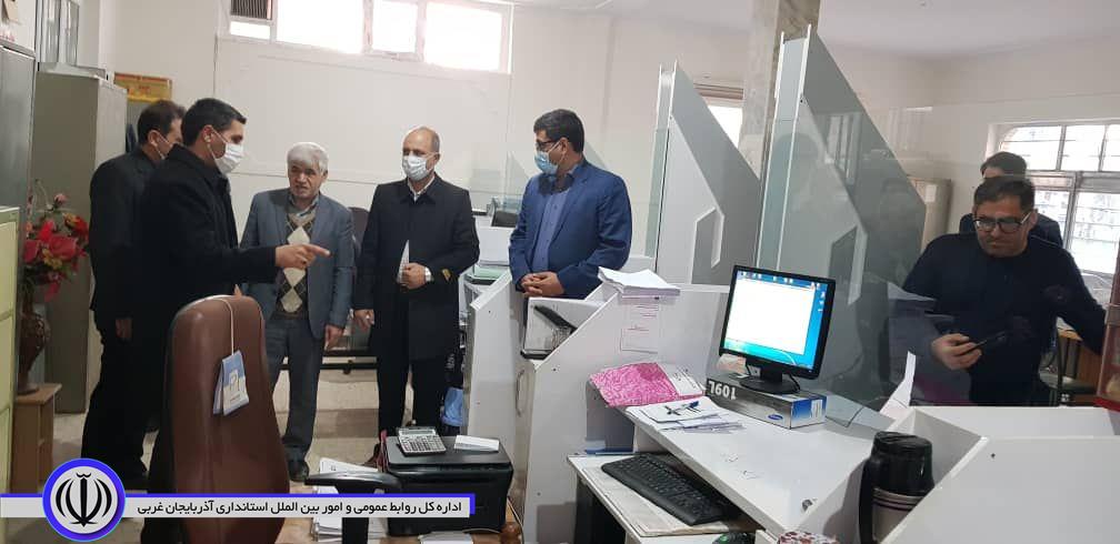 حضور سرزده سرپرست فرمانداری در ادارات شهرستان