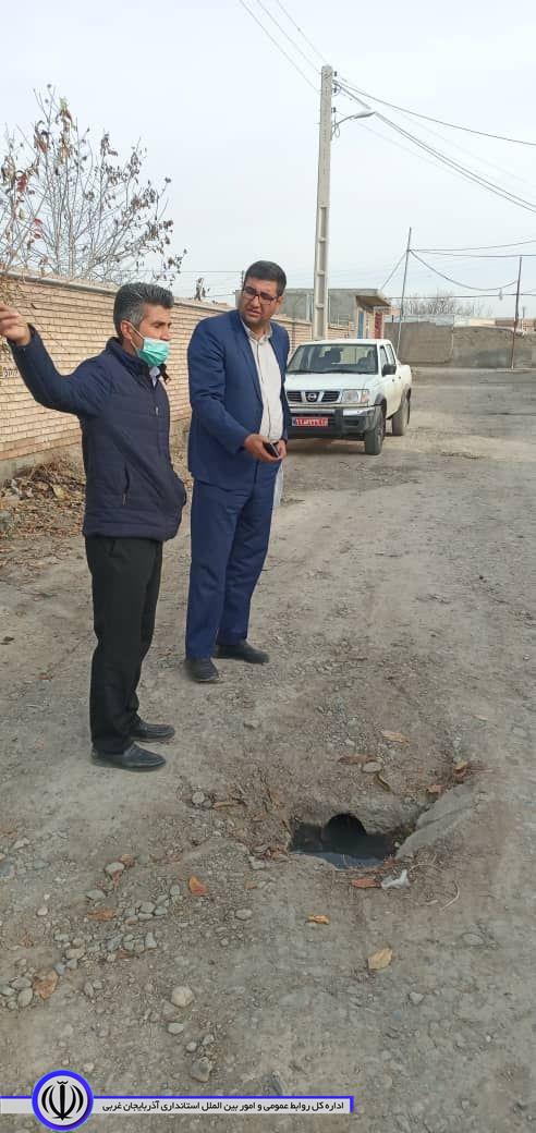بازدید سرپرست بخشداری مرکزی از چندین روستا