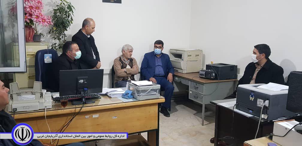 حضور سرزده سرپرست فرمانداری در ادارات شهرستان