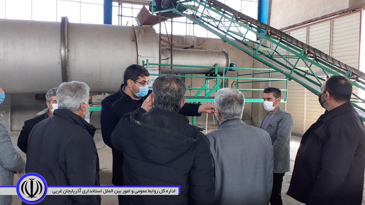 بهره برداری از کارخانه تولید کود آلی برای مصارف کشاورزی