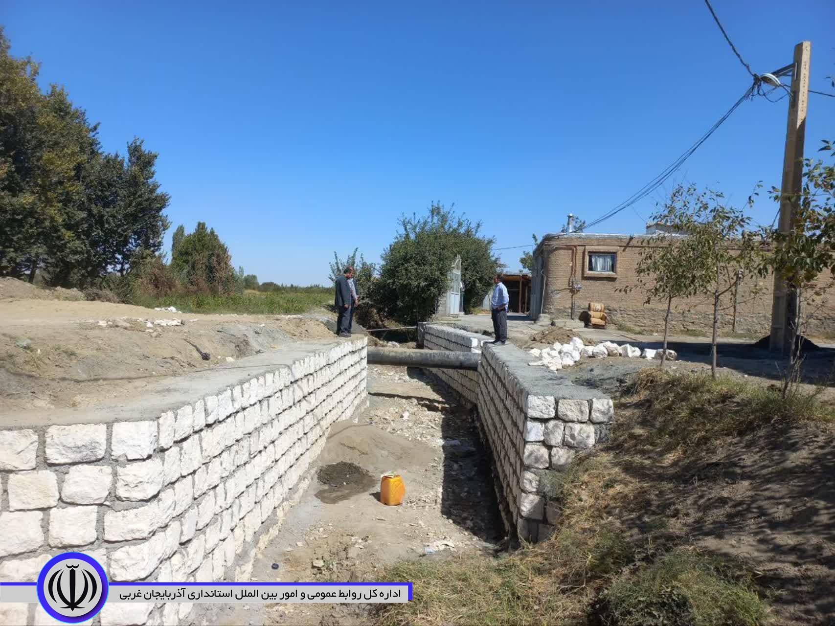 بازدید معاون فرماندار و بخشدار مرکزی از پروژههای عمرانی روستاهای بخش مرکزی نقده