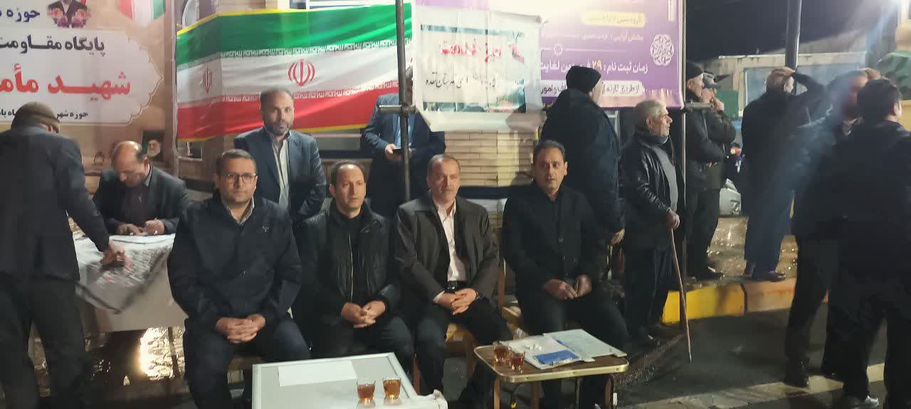 حضور امیرعباس جعفری فرماندار شهرستان نقده در اجتماع باشکوه مردم شهیدپرور و زمانشناس نقده در حمایت از ایران، پشتیبانی از نیروهای مسلح و بیعت با رهبر انقلاب + تصاویر