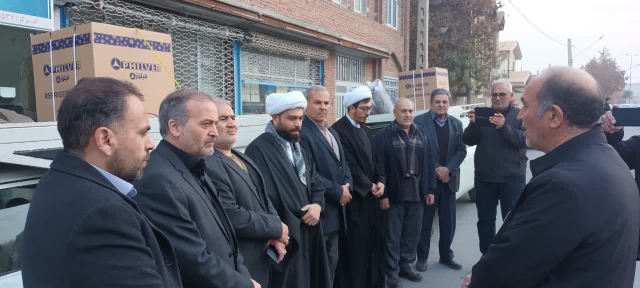 اهدای سه سری جهیزیه به نوعروسان توسط مرکز نیکوکاری خیرین سولدوز