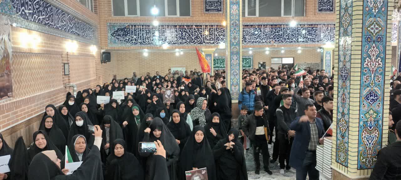 برگزاری همایش بزرگ بسیجیان شهرستان نقده بهمناسبت سالروز تشکیل بسیج مستضعفین