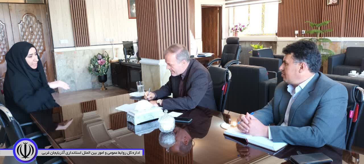 ملاقات مردمی و دیدار چهره به چهره سرپرست فرمانداری شهرستان نقده