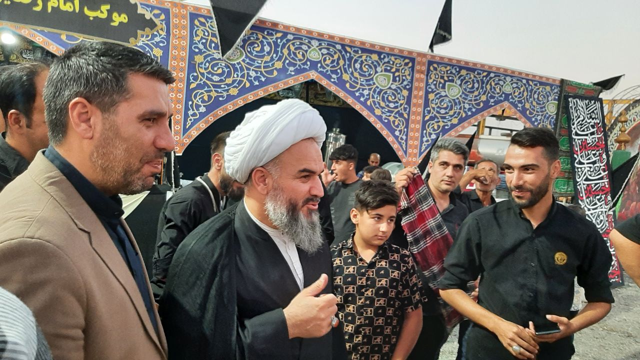 بازدید فرماندار نقده از موکب ها و ایستگاههای صلواتی زوار اربعین در شهرستان
