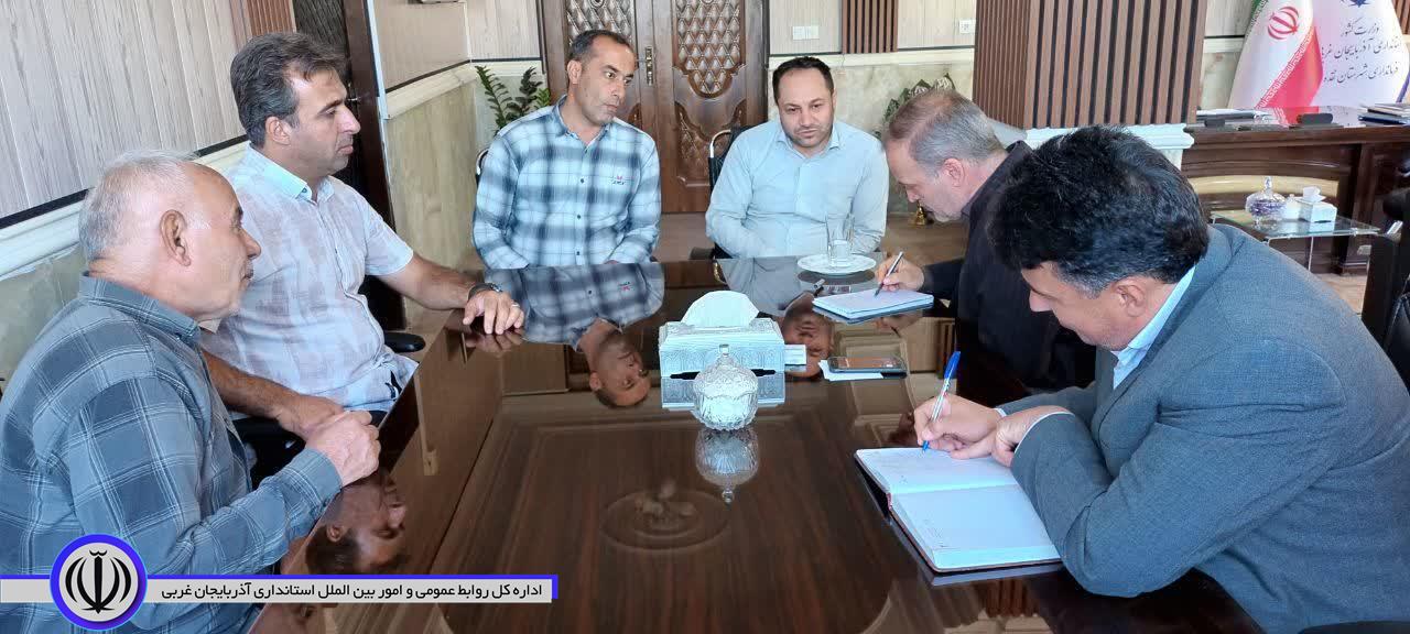 ملاقات مردمی و دیدار چهره به چهره سرپرست فرمانداری شهرستان نقده