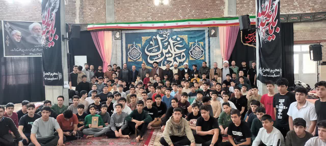 حضور فرماندار نقده در مراسم معنوی اعتکاف دانش‌آموزان