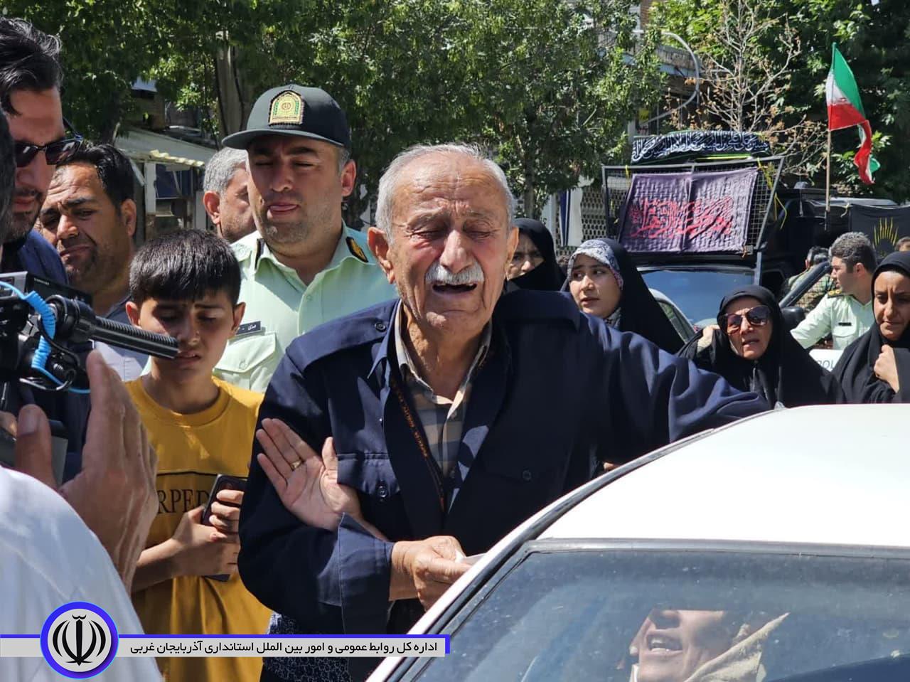 مراسم تشییع پیکر پاک شهید زبیر امینی فر در شهرستان نقده برگزار شد