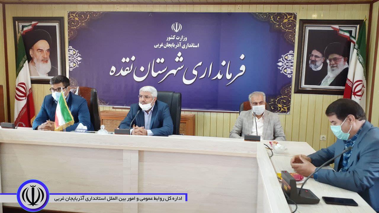 خلیل حبیبی بخشدار مرکزی نقده تودیع شد