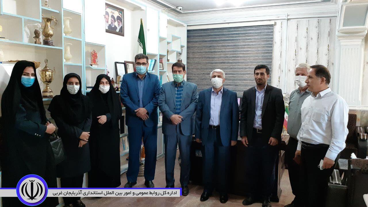 خلیل حبیبی بخشدار مرکزی نقده تودیع شد