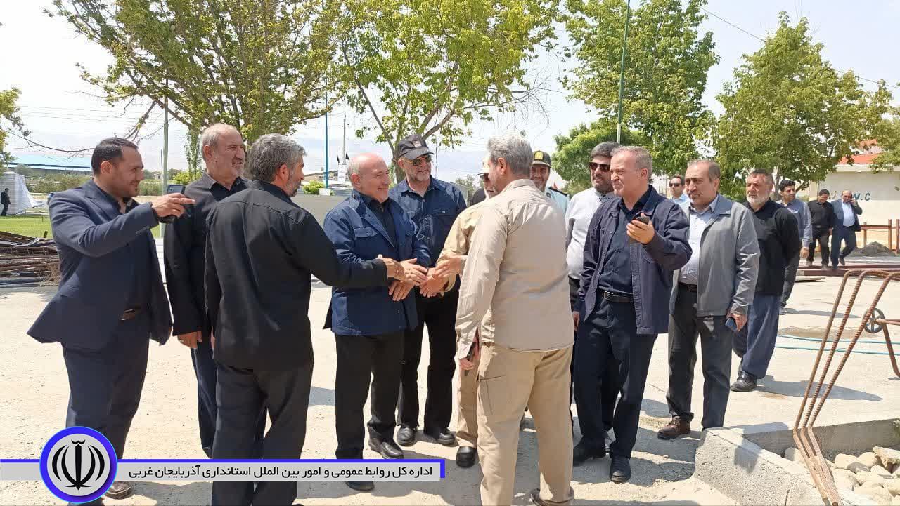 بازدید سردار پورجمشیدیان معاون وزیر کشور و رییس ستاد اربعین کشور، از پروژه های اربعین شهرستان نقده