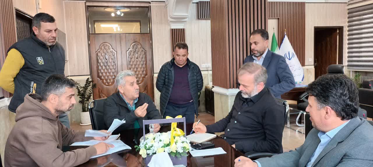 برگزاری ملاقات مردمی و دیدار چهره‌به‌چهره فرماندار شهرستان نقده با شهروندان