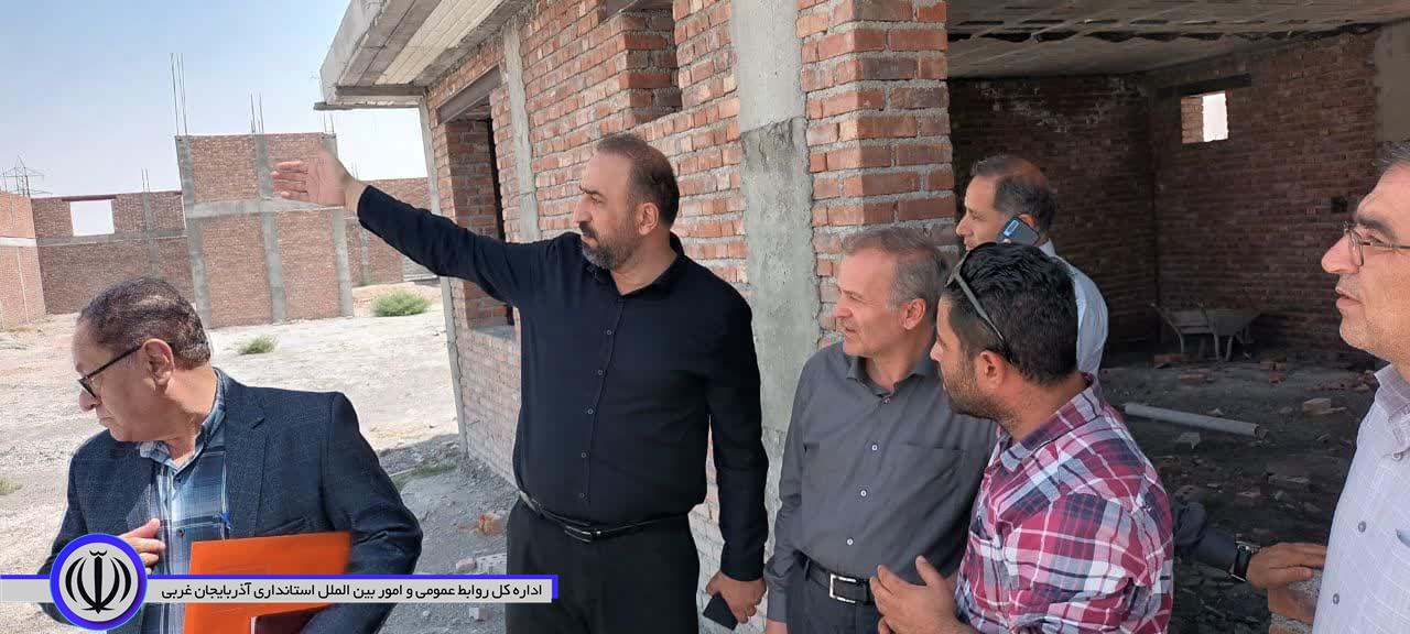 بازدید میدانی سرپرست فرمانداری نقده از شهرک صنعتی شهید بروجردی خلیفه لو