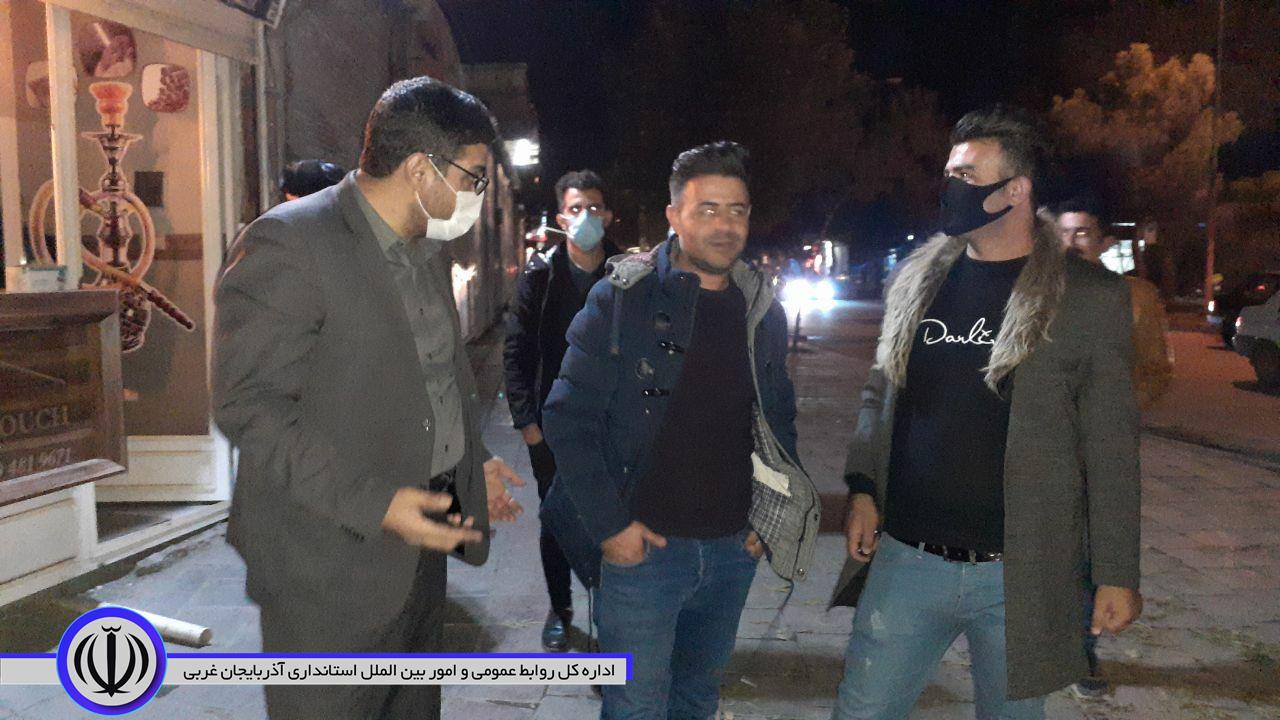 بازدید فرماندار شهرستان نقده از نحوه رعایت پروتکلهای بهداشتی در اصناف مختلف