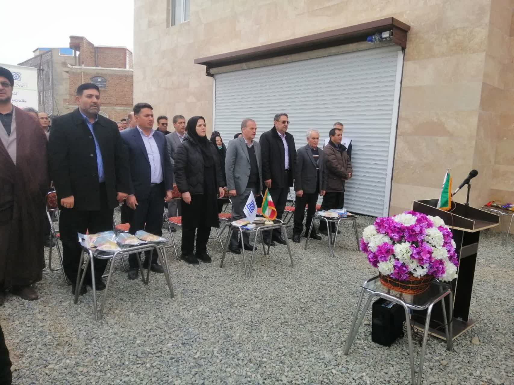 افتتاح ساختمان جدید بیمه سلامت شهرستان نقده همزمان با دهه مبارک فجر