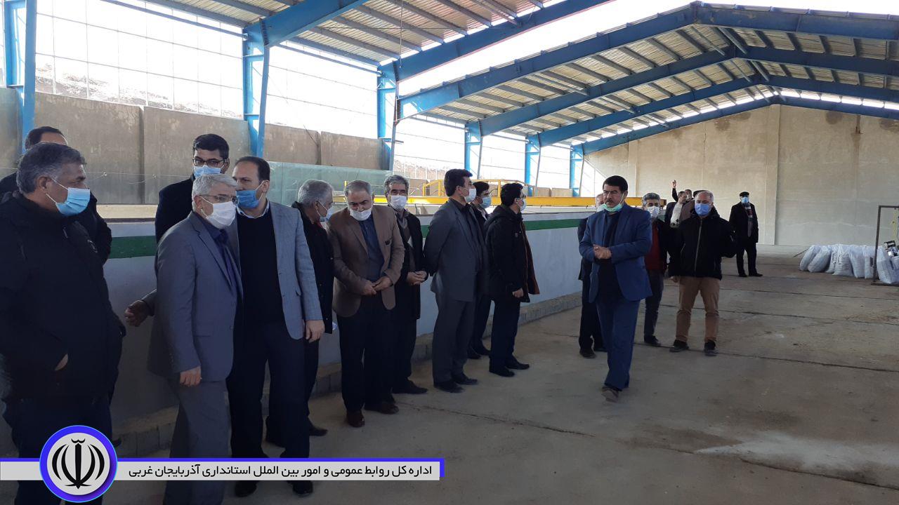 بهره برداری از کارخانه تولید کود آلی برای مصارف کشاورزی