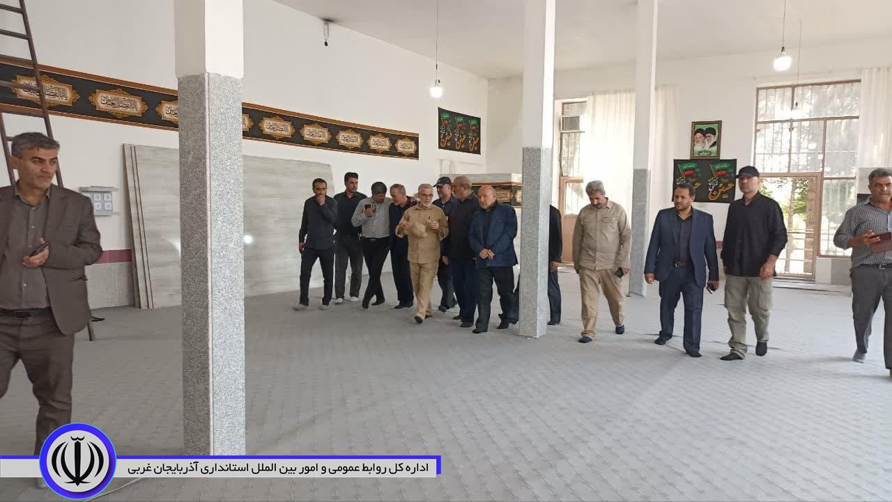 بازدید سردار پورجمشیدیان معاون وزیر کشور و رییس ستاد اربعین کشور، از پروژه های اربعین شهرستان نقده