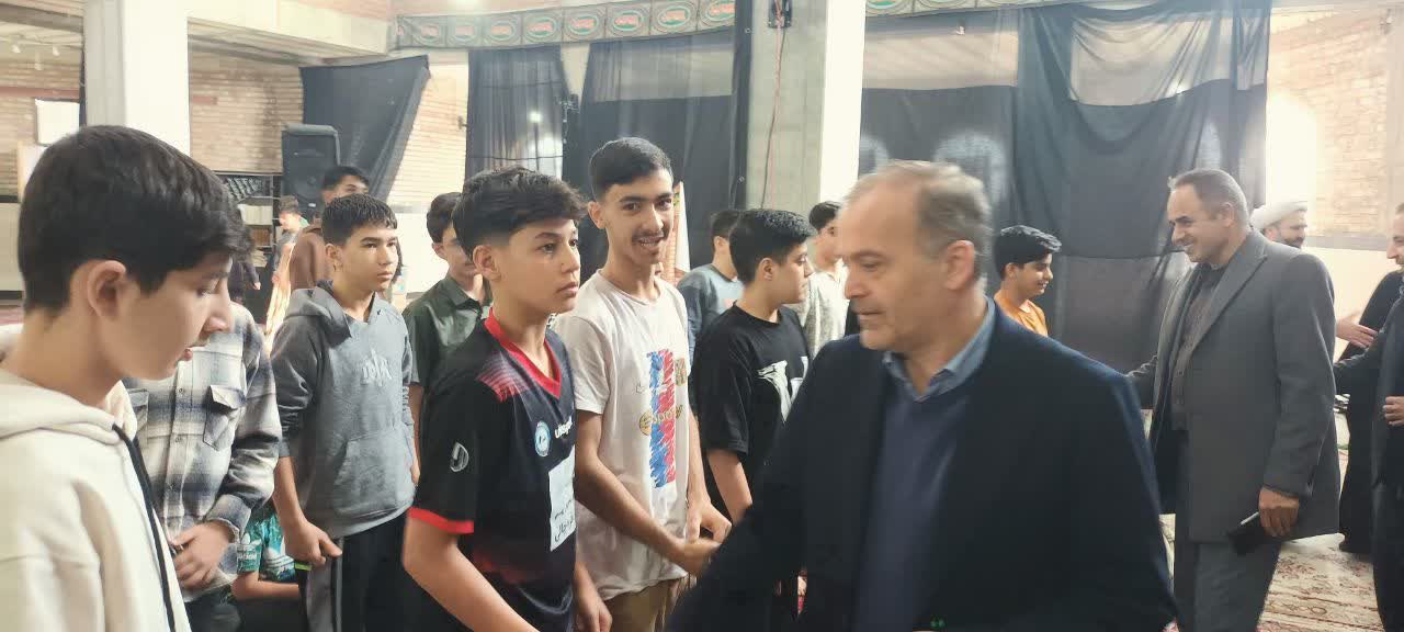 حضور فرماندار نقده در مراسم معنوی اعتکاف دانش‌آموزان