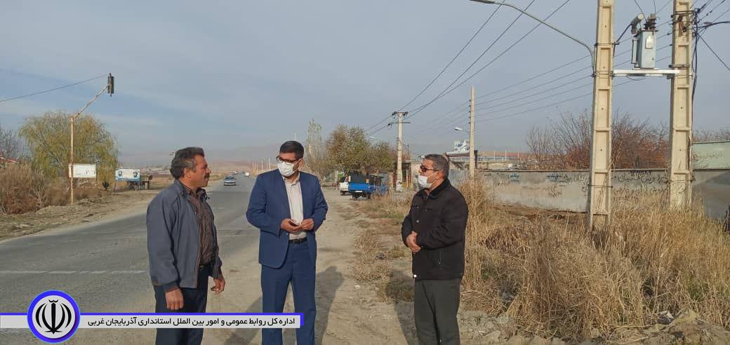 بازدید سرپرست بخشداری مرکزی از چندین روستا