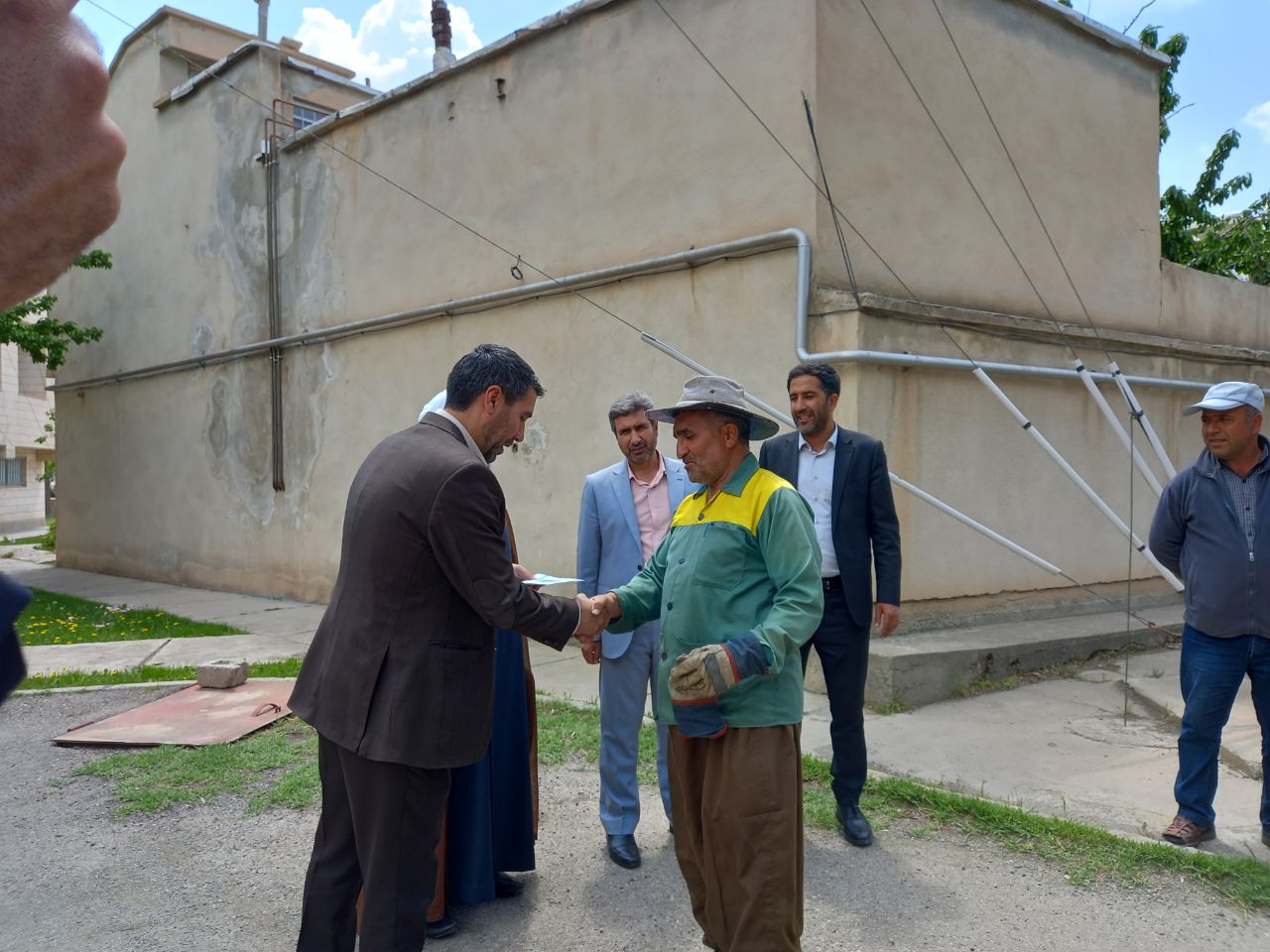 آلبوم تصویری/تقدیر فرماندار شهرستان از کارگران زحمتکش شهرداری