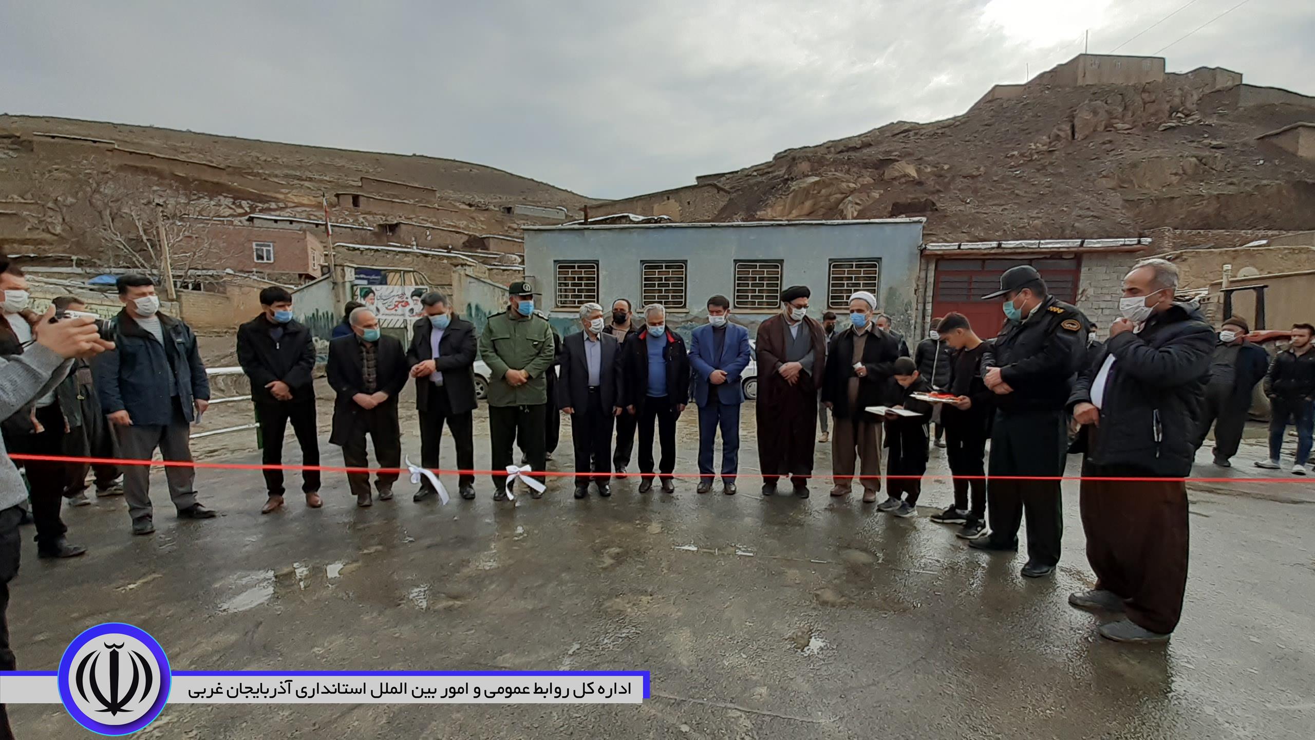 بهره برداری از پل بتنی روستای ماسو با حضور فرماندار شهرستان