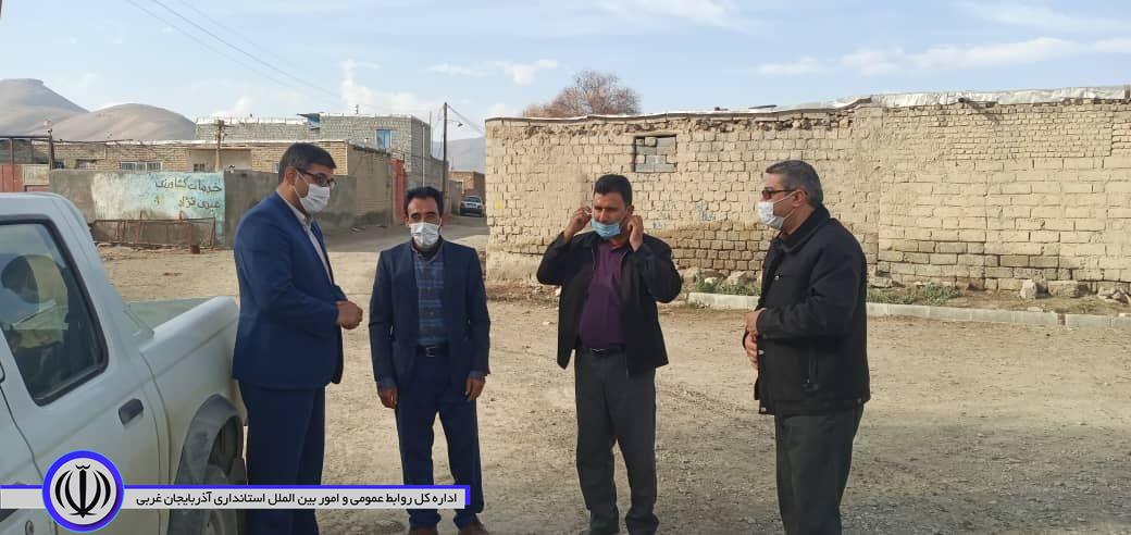 بازدید سرپرست بخشداری مرکزی از چندین روستا