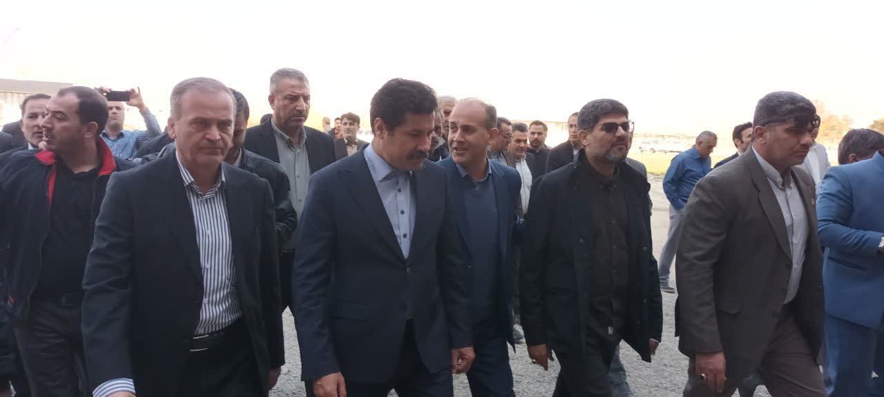 بازدید معاون رئیسجمهور از زائرسرای در حال ساخت شهرداری محمدیار