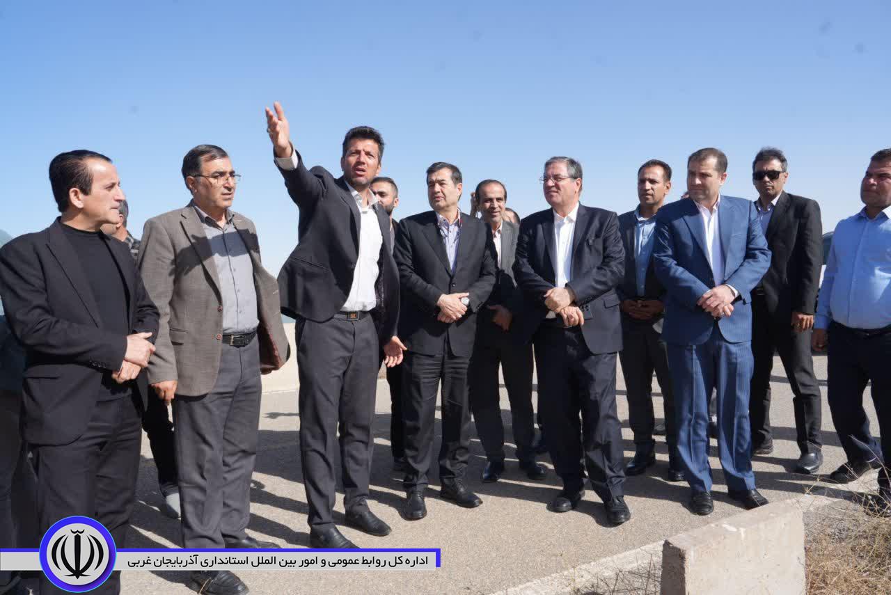 بازدید وزیر ورزش و جوانان از سد حسنلو